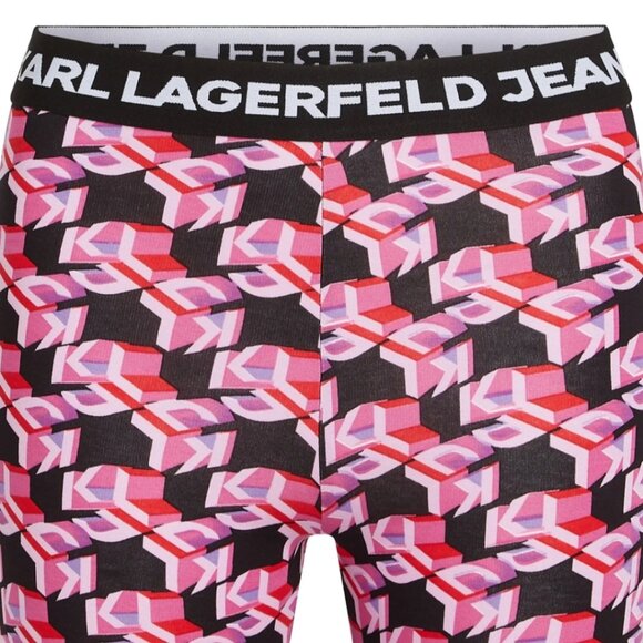 KARL LAGERFELD JEANS Biker Shorts & Crop Top - Picture 1 of 3